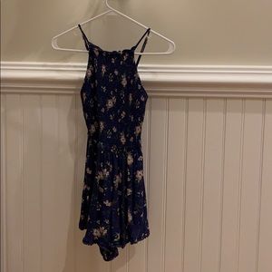 American Eagle floral romper